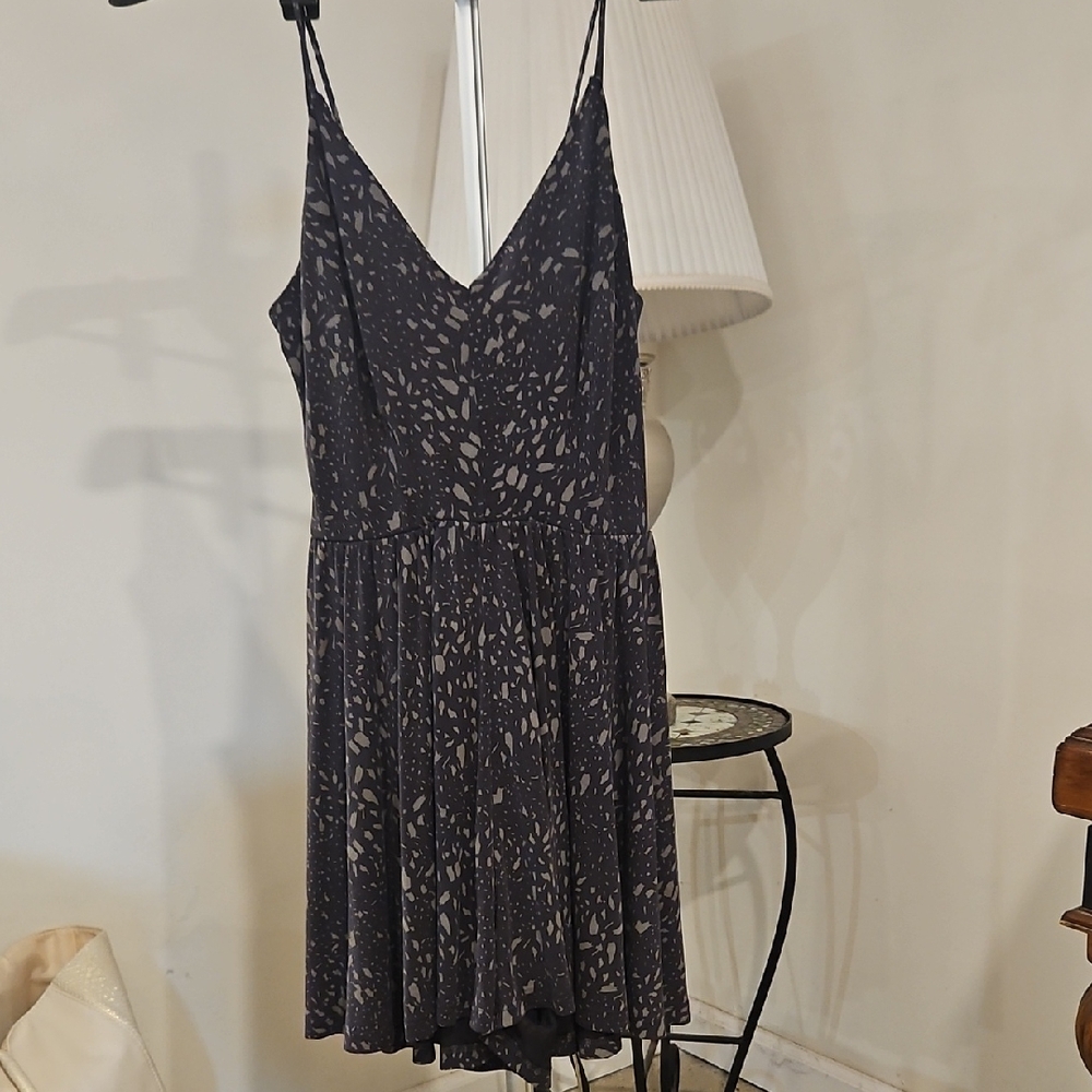 Silence + Noise Dark Patterned Jumpsuit